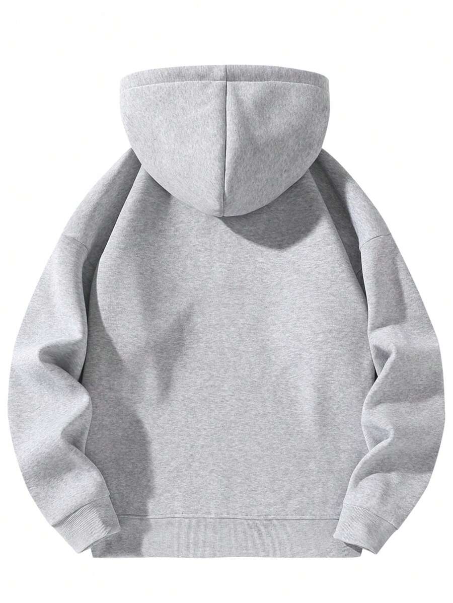 Half Zip Casual Hoodie