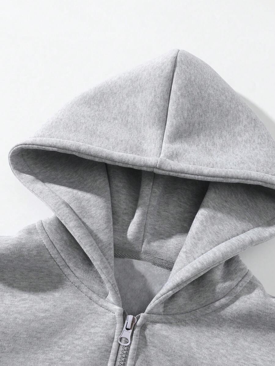 Half Zip Casual Hoodie