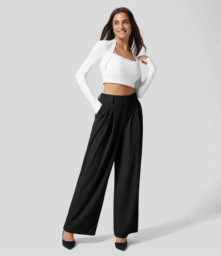 Black Wide Leg Pants