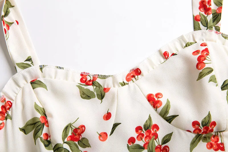 Reformation Cherry Dress