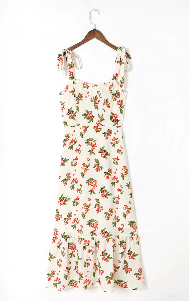 Reformation Cherry Dress