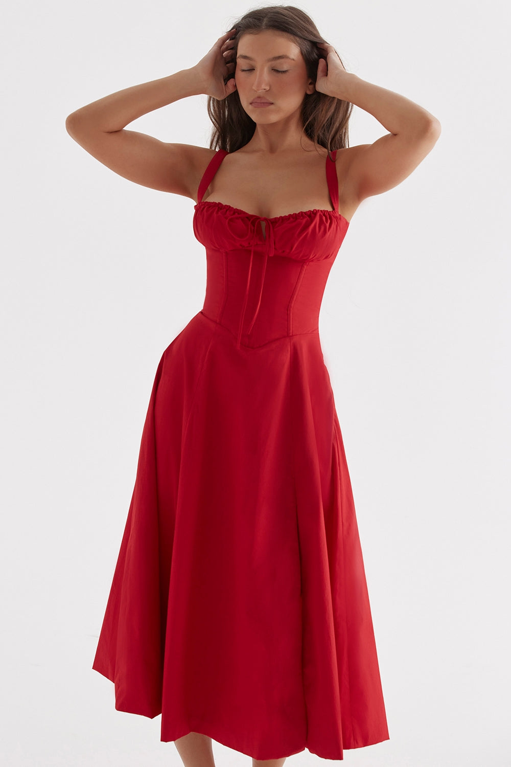 Red Rose Sundress