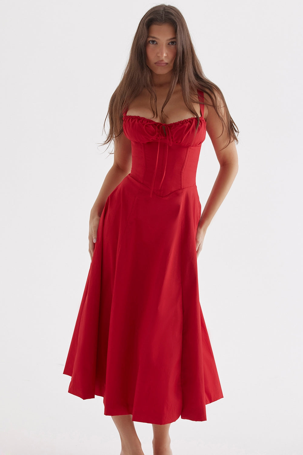 Red Rose Sundress